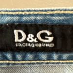 Dolce & Gabbana D&G | women’s distressed Zigzag cropped jeans. Photo 7