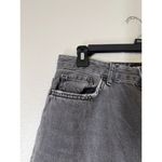 BDG Black Mom Jeans Womens Sz W27 Baggy Ditressed Hems High Rise Photo 3