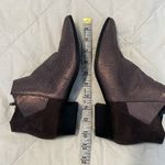 Qupid  size 7 super cute ankle booties brown back and 2 tone front small heel EUC Photo 4