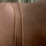14k Gold Loose Rope Chain Photo 1