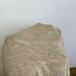 Transit Par Such Italy Long Sleeve Linen Top Yellow Dolman Rib Crop Tie Size 1 Size M Photo 9