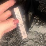 Victoria's Secret ✨Victoria Secret VERY SEXY Wicked Unlined Rose Lace Black Sz XL Apron✨ Photo 9