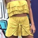 Boutique Two Piece Yellow Set  Photo 0