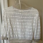 Anthropology A Reve Embroidery 3/4 Sweater Green Size M Photo 4