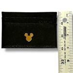 Disney Mickey Mouse Black 4 pocket Credit Card ID Holder Wallet Photo 4