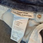 Paige  High Rise Laurel Canyon Flare Medium Wash Denim Jeans Women’s Size 30 Photo 10