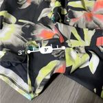 Avia  Shorts Women's Size Medium Gray Green Pink Floral Print Mid Rise Activewear Photo 6