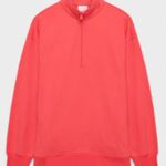 Aritzia Fleece TNA Boyfriend 1/2 Zip Sweatshirt Photo 0
