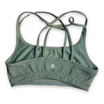 Athleta Full Focus Olive Army Green Sports Bra XS - Extra Small Photo 6