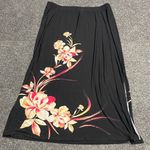 Chico's  Womens Floral Tropical Maxi skirt pull on beach resortwear size 2/Large Photo 0