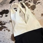 Summersalt NEW Deep Dive One Piece Black / White Swimsuit Crisscross Back Size 4 Photo 3