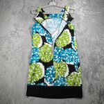 AGB Dress Women Size 12 Floral Sleeveless Black Blue Green Summer Career Party‎ Photo 3