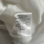 Fairhope Women White Eyelet Dress Tiered Ruffle Hem Maxi Dress Boho Beachy Large Photo 6