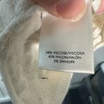 Ann Taylor  Off White Sleeveless Textured Sweater Size Medium EUC Photo 6