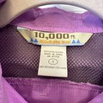 10,000 Ft Above Sea Level Shirt Women's Small Long Sleeve Button UP Top Hiking Pink Photo 2