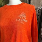 Old Navy New with Tags Stay Palm Cropped Long Sleeve Slub Knit Terry Sweatshirt Photo 4