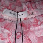 Mustard Seed  Pink Floral Ruffle Sleeveless Dress nwt size large Photo 1