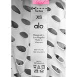 Alo Yoga Alo Mesh Haute Summer Dress White Sheer Fishnet Transparent See-Through Mini XS Photo 11