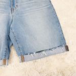 Madewell The Perfect Vintage Straight Jean Shorts Midi Bermuda Size 31 New Photo 7