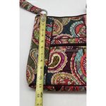 Vera Bradley ‎ Retired Heirloom Paisley Crossbody Bag 2017 Green Brown - Size S Photo 2
