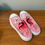 Converse  Chuck Taylor All Star Shorline Slip On Sneaker Pink White Elastic‎ W8 Photo 1