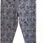 Balance Collection  Snake Print Cropped Athletic Leggings Yoga Gym Workout Photo 0