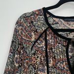 American Eagle Women's Floral Bohemian Keyhole Bell Sleeves Mini Dress Size S Photo 7