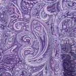 Ralph Lauren Lauren  Purple Paisley Nightshirt Pajama Embroidered Size S Designer Photo 3