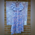 Ro's Garden Jenna Dress size small Blue Photo 6
