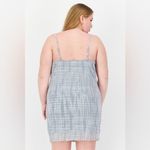 Forever 21  Women Plus Size Textured Gray Mini Casual Dress - Size 2X Photo 1