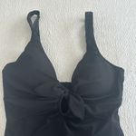 Robin Piccone  Ava Plunge Underwire One-Piece swimsuit, Black, Size 14, $178 Photo 2