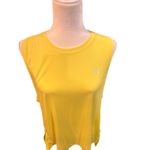 Under Armour  HeatGear Tank Top Yellow Sleeveless‎ Athletic Workout XL Photo 2