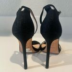 Stuart Weitzman The Nudist Black Goosebump Leather Strappy Sandals Size 6.5 Photo 6