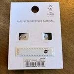 Madewell  Delicate Collection Puffy Hoop Earrings in Sterling Silver Photo 3