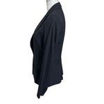 Reiss  Paige Single Breasted Blazer Pin Stripe Navy Blue Womens Size 4 Photo 3