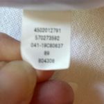 Chico's Silver Tone Diamond Print Jacquard Metallic Women’s Skinny Pants Photo 9