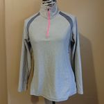 Champion  gray lightweight pullover half zip jacket Photo 2