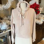 Wallflower Plush Soft Hoodie Cropped Pullover Nude New Tan Size undefined Photo 2