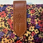 Time and Tru Womens One Size Slim Floral Wallet Snap Closure NWT Purple Photo 7