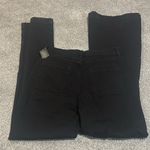 a.n.a  high rise high‎ heel super flare solid black pants size 10 NWT Photo 4