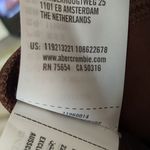 Abercrombie & Fitch YPB x Abercrombie burgundy 7/8 leggings size XXL short Photo 7