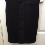 Thalia Sodi FINAL MARKDOWN NWT Eyelet-Overlay Scuba Sheath Black Lined Dress med Photo 2