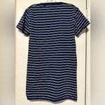 Madewell  Blue/White Striped T-Shirt Dress Size M Photo 2
