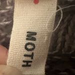 Anthropologie Moth Lavena Pointelle Vest Womens XS Gray Draped Crochet Cardigan Photo 7