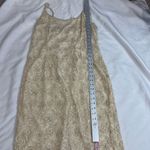 Vintage Stenay Cream Fully Beaded Spaghetti Strap Maxi Dress w/ Jacket Size L Photo 13