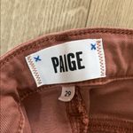 Paige  Vintage Burnt Terracotta Jolie Jean, size 29, NWT Photo 9