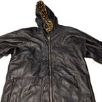 Vintage Marc Mattis Women’s Black Leather Jacket Double Photo 6