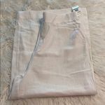 Jessica Simpson  White Linen Trousers size L brand new two front pockets Photo 11