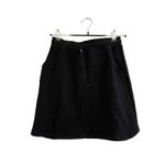 Sundry NWT  x Evereve Sunday‎ Skirt Black Size XS Mini Pullon Adjustable Pocket Photo 2