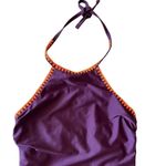 Seekers Australia Purple Orange Embroidery Ties at Neck One Piece Girls SZ 6 Purple Photo 1